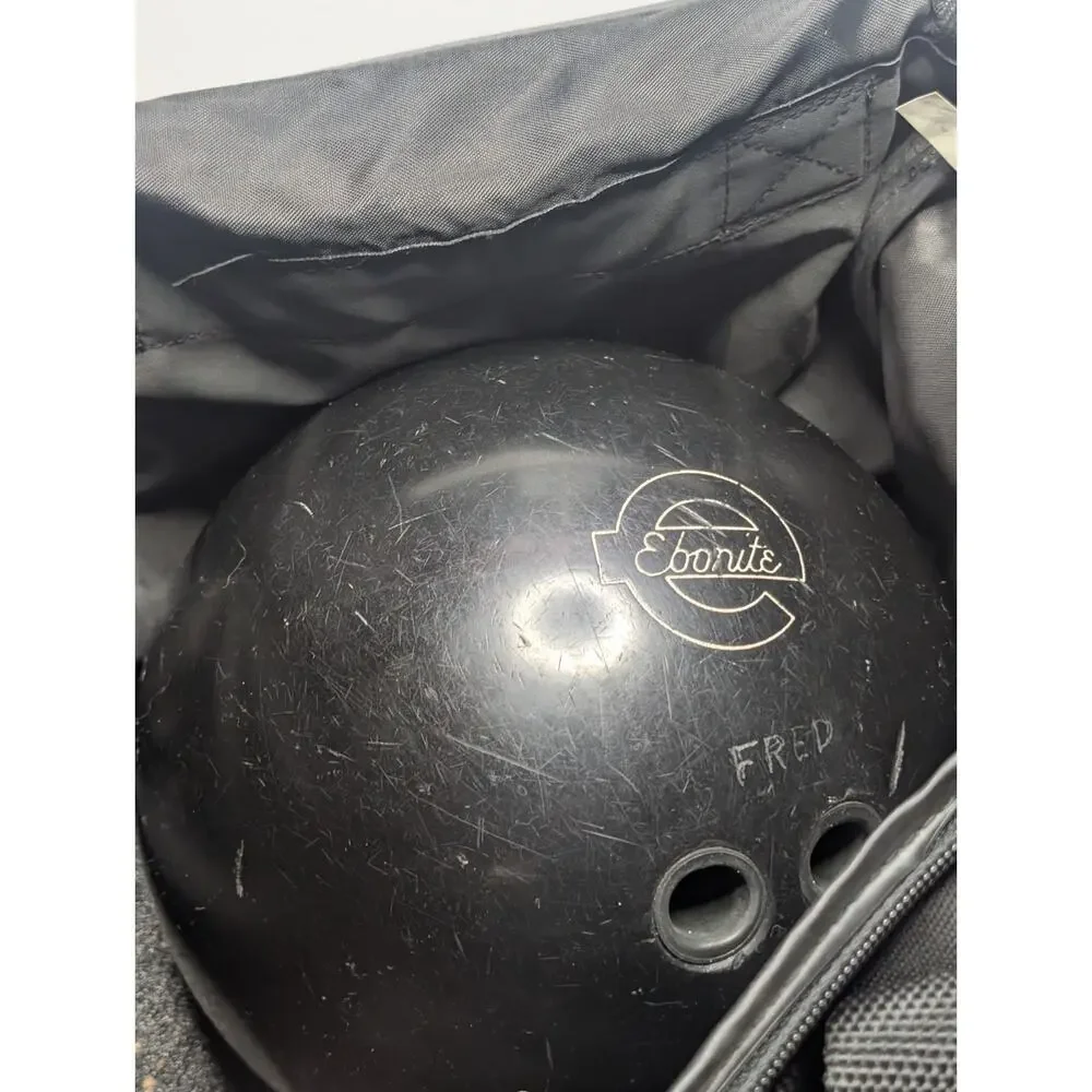 Ebonite Galaxie 300 Bowling Ball & Single Ball Tote Bag Black 91F8819